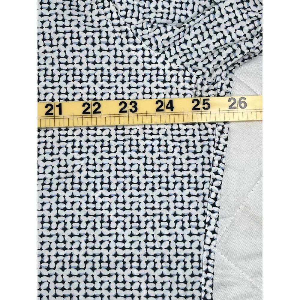 Rodd & Gunn Mens 2XL Sports Fit Cotton Button Down Shirt White Blue Print - Picture 5 of 10